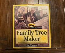 NEW Vintage Family Tree Maker 2.0 Windows 3.5