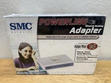 SMC Networks Powerline Ethernet Adapter Home & Networking Office SMCHP1D-ETH NOS picture