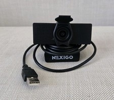NexiGo USB Webcam w/ Privacy Shutter Built-In Microphone HD PC Laptop Camera picture
