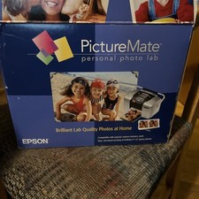 Epson PictureMate Charm PM225 Compact Photo Printer New Open Box Complete picture