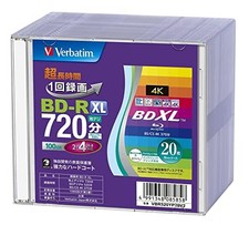 Verbatim BD-R XL 100GB Blu-ray Discs 20 discs Printable 2-4x speed VBR520YP20V2 picture
