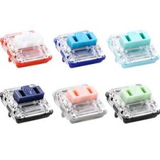 Low Profile Kailh Choc Switch 1350 RGB for Keyboard Pro Crystal Red Pale Blue picture