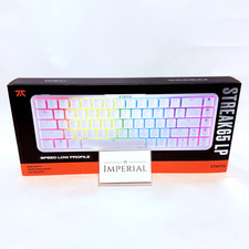 FnaticGear STREAK65 LP WHITE US Tenkeyless US Layout 68-Key Keyboard KB0006-005 picture