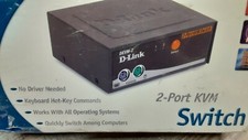 DLink 2 Port KVM Switch Multi Computer Management G1N picture