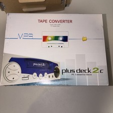 BTO Plus Deck 2C PC Cassette Deck MP3 Tape Converter Open Box CIB RARE picture