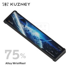 75% Layout KeysMe CNC Aluminum Palm Rest 3D Alloy Ergonomic Hand Rest picture