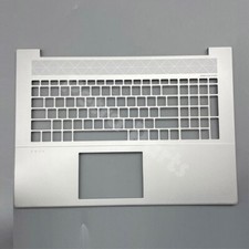 For HP Envy 17-CG 17M-CG Palmrest Cover Upper Case L87983-001 Silver US Keyboard picture