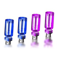 4 PCS Car USB Lights - Mini Touch - Dimmable Glass - Interior Ambient picture
