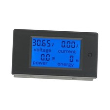 DC 6.5-100V 0-20A Digital LCD Display Voltmeter Ammeter Multimeter Wattmeter picture