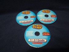 Brain Play 1st-3rd Grade--3 Disc PC CD-Rom Set picture