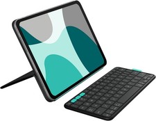 Logitech Flip Folio Bluetooth Keyboard Case for iPad Pro/Air 11 picture