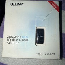 TP-LINK WiFi Dongle 300 Mbps Mini Wireless Network USB Wi-Fi Adapter for PC Desk picture