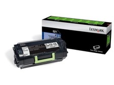 Lexmark 52D1000 (521) Return Program Black Toner Cartridge (6,000 Yield)-2 pack picture