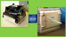 Intel Xeon Processor Cooler Heatsink & Fan for Quad Core 54XX Socket J LGA771 picture