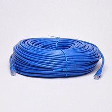 New 300ft Blue RJ45 CAT6 Ethernet LAN Network Internet Computer Solid Wire 23... picture