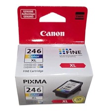 Canon CL-246XL Color Ink Cartridge Genuine OEM PIXMA 246 XL Sealed Box picture