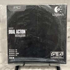 Logitech Dual Action Installation PC - Windows PCs - (2004) - Brand New Sealed picture
