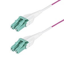 StarTech-New-OM4RLCLC10M _ STARTECH 10M (33FT) LC TO LC (UPC) OM4 MULT picture