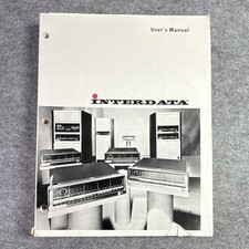 Rare Original 1973 Interdata User’s Manual 29-261R01 Vintage Computer picture