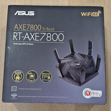 ASUS RT-AXE7800 Tri-Band WiFi 6E Router - Black picture
