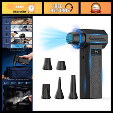 High-Power Compressed Air Duster, 280,000 RPM Handheld Blower, 4 Speed Settings picture