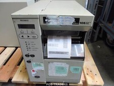 Zebra 105SL 10500-2004-0030 DT/TT Thermal Label Printer Parallel Serial - LINES picture