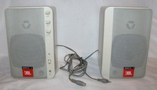 Vintage Rare JBL Media 3 Computer Speaker Set with Treble Bass Controls Working picture