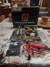 ASUS M3A32-MVP Deluxe Motherboard AMD Phenom 8GB RAM with Accessories  picture