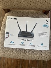D-Link N 300 Cloud Wireless Router 4 Ports, WiFi Brand New Sealed picture