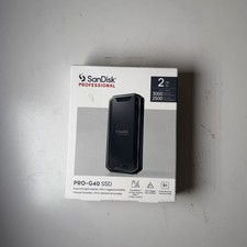 SanDisk Professional PRO-G40 SSD 2TB Rugged Portable External SSD TB3 USB-C picture