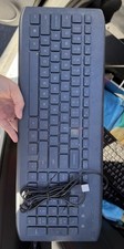 Onn Wired Grey Standard USB Keyboard Model 100009052 Very Good picture
