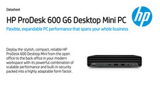 HP Business G6 Mini Desktop PC Intel SIX Core i5 10500 450GHz 16GB 1TB P G2U picture