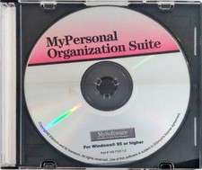 My Personal Organization Suite CD ROM Window 95 or higher Sr # Included New open picture