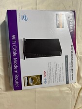 NETGEAR AC1750 WiFi Cable Modem Router Built-In DOCSIS 3.0-Model C6300 Dual Band picture