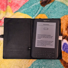 Amazon Kindle Keyboard 6in eBook Reader Black Bundled With Case picture